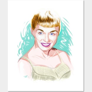 June Christy - An illustration by Paul Cemmick Posters and Art